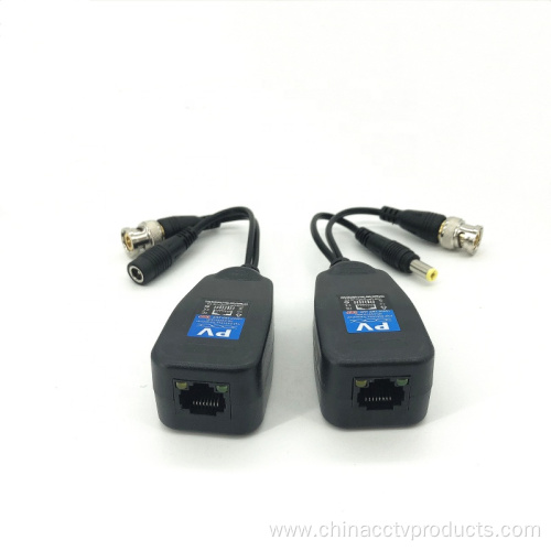 1ch Video Baluns DC12V Video Transmitter and Receiver